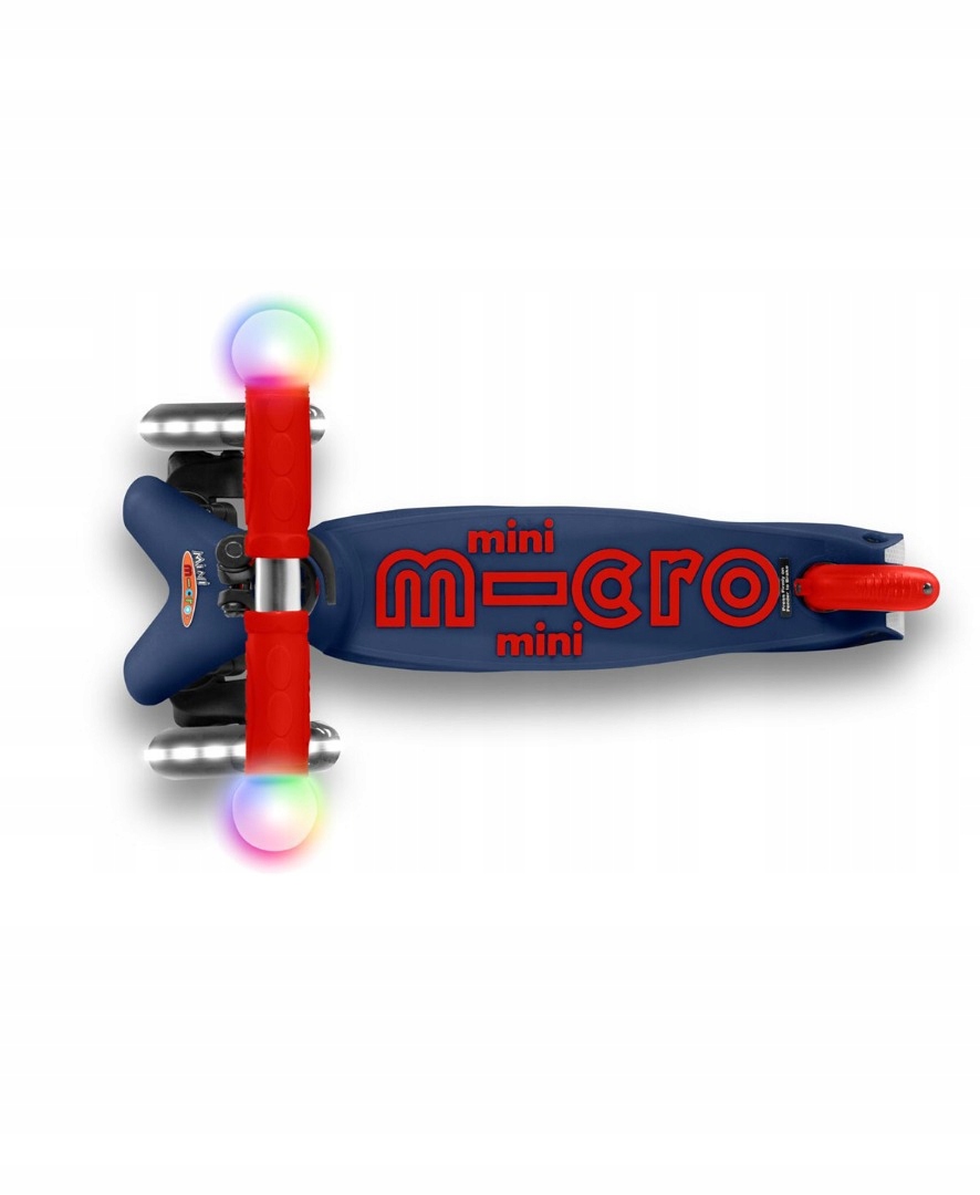 HULAJNOGA MINI MICRO DELUXE MAGIC LED Navy Blue Kolor Różowy