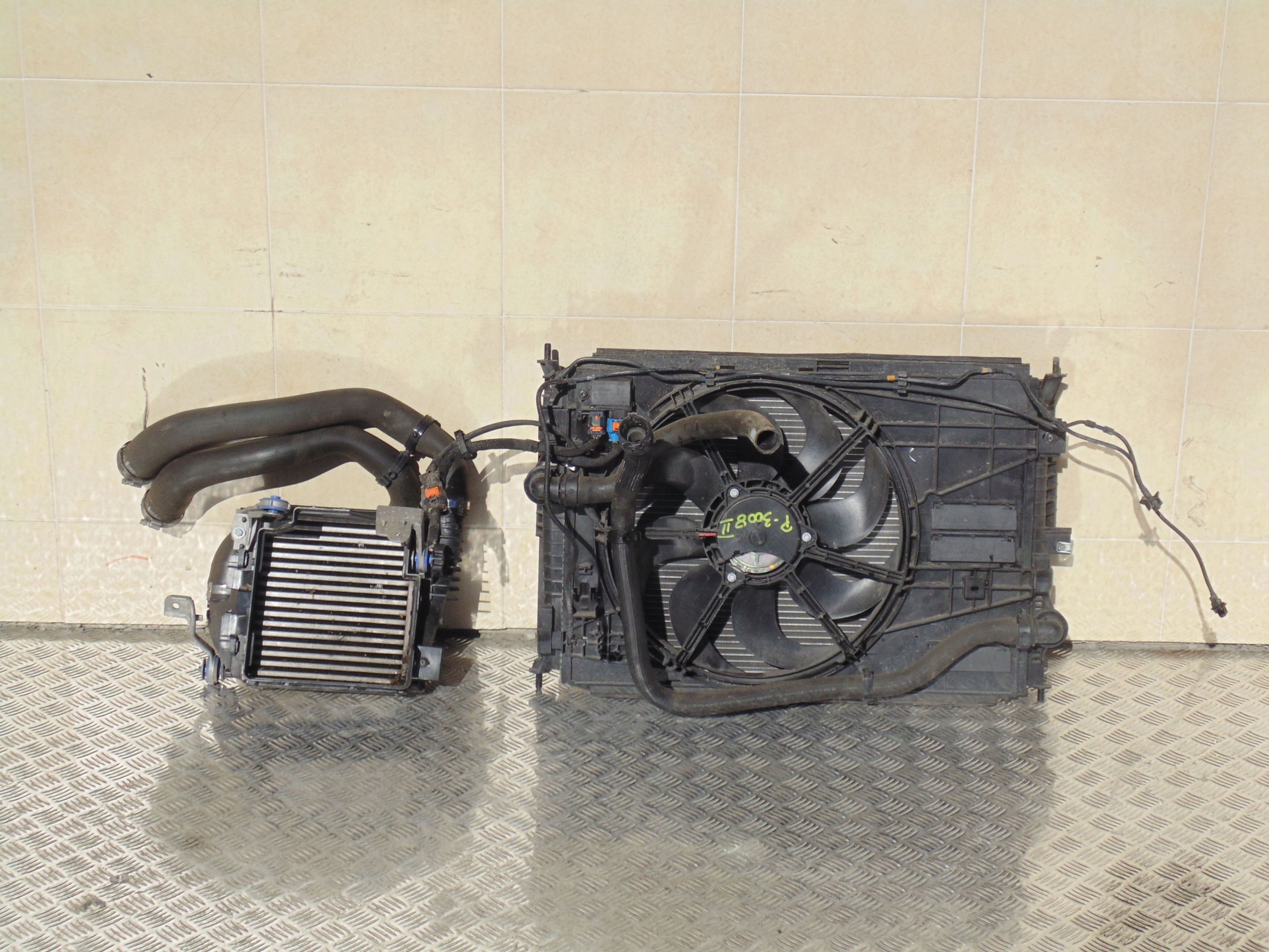 radiator PEUGEOT 3008 II 1.5 eHDI
