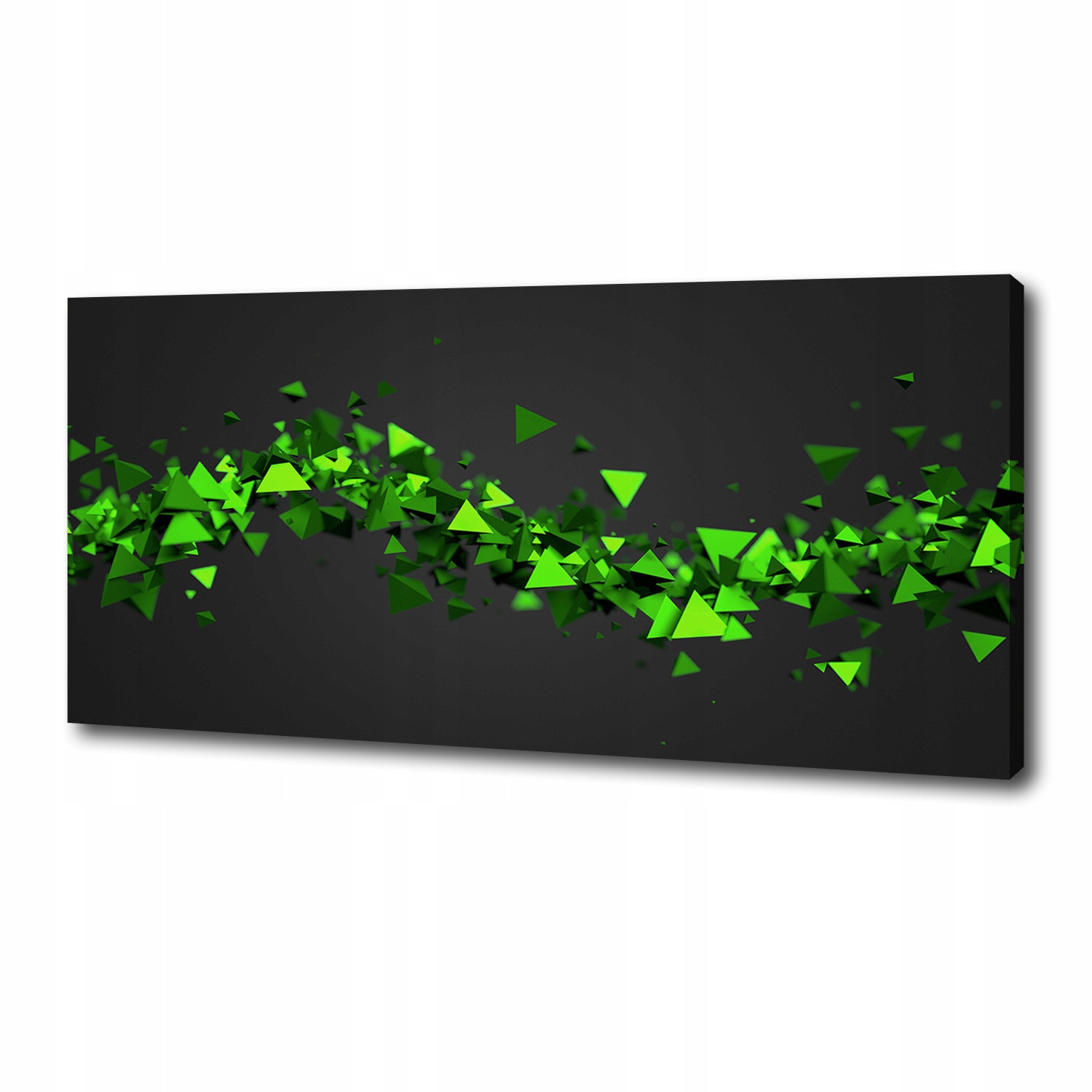 

Foto obraz na płótnie Geometryczna fala 125x50 cm