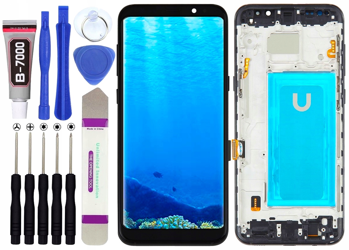 InCell displej pro Samsung Galaxy S8 Plus G955 LCD displej Rámeček