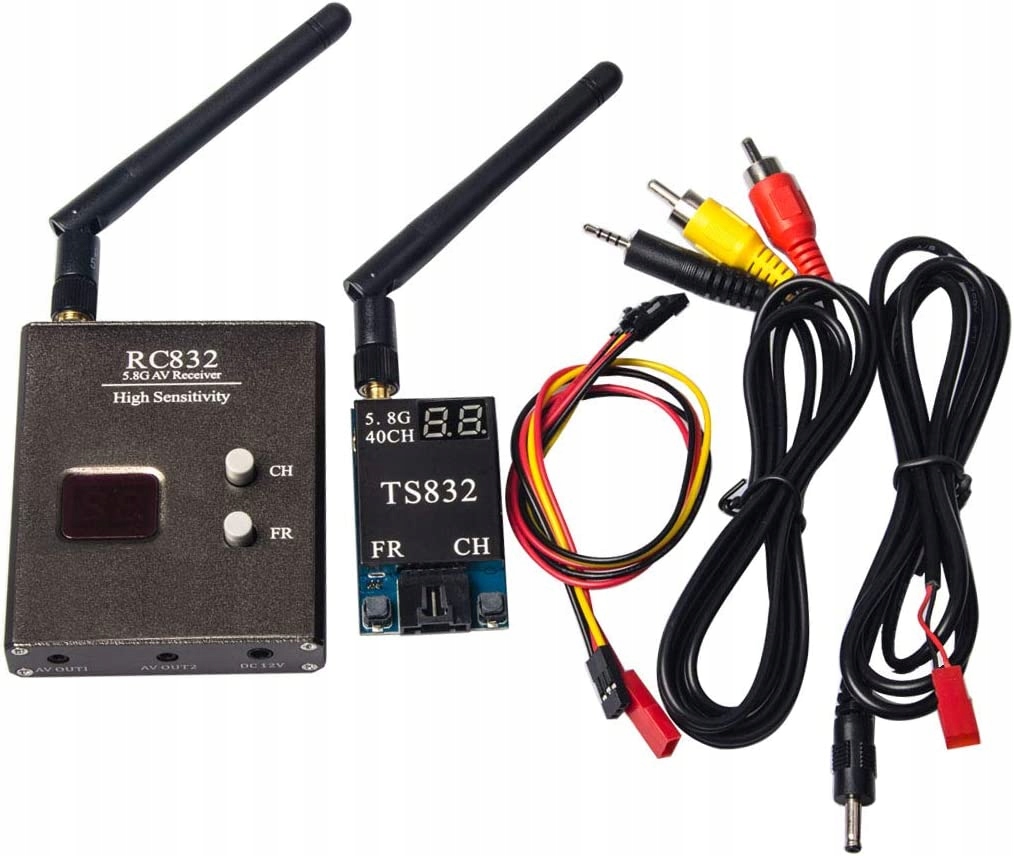 

Nadajnika 48Ch 5.8G 600Mw 5Km Av TS832 RC832 Fpv
