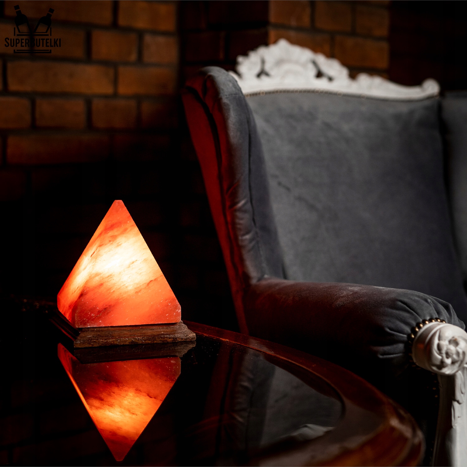 JONIZATOR LAMPA SOLNA - PIRAMIDA - SÓL HIMALAJSKA Kod producenta LAMPA_PIRAMIDA