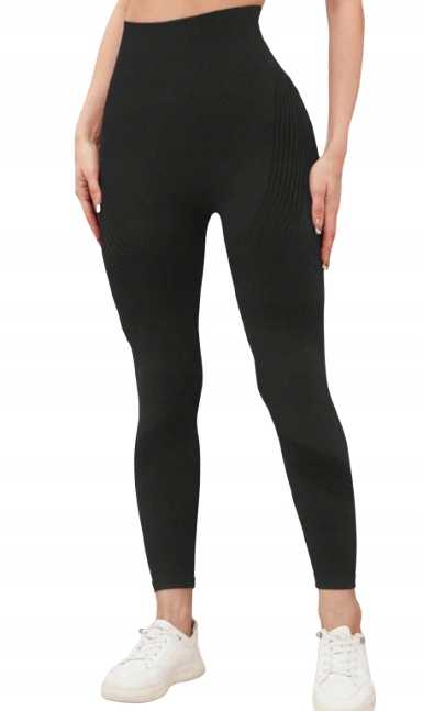 Shein Legginsy Damskie Sportowe Długie 3-PACK M 1EC