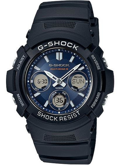 Hodinky Casio G-shock Solar Wave AWG-M100SB-2AER