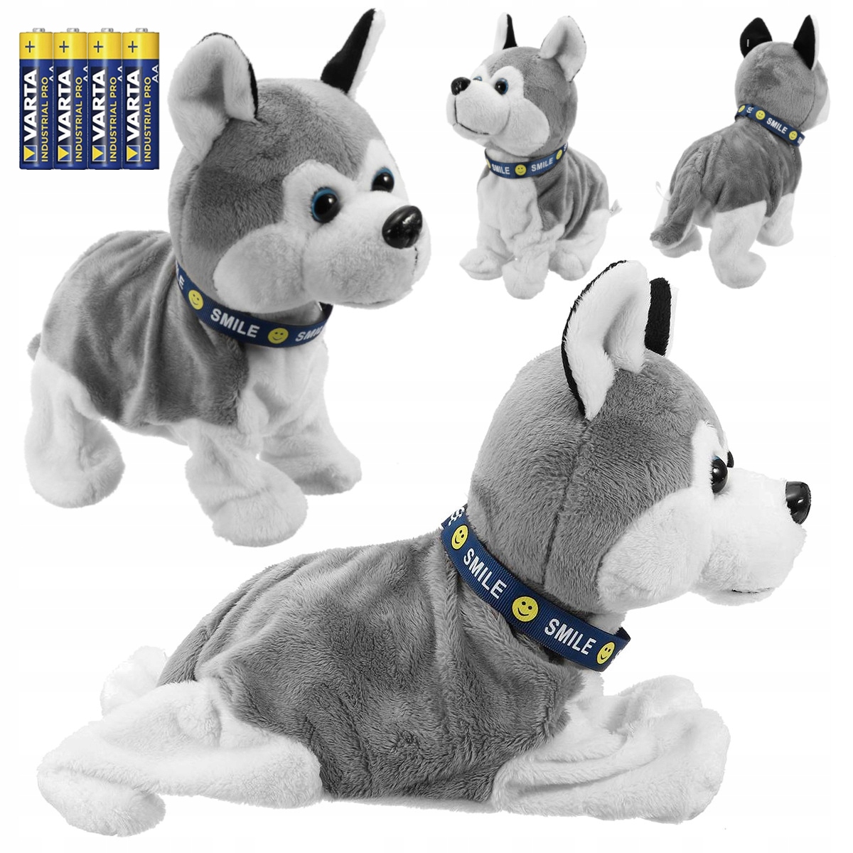 

Interaktywny Piesek Husky Pies Reaguje Na Dotyk