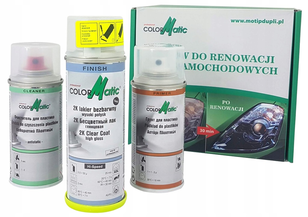 MOTIP DUPLI MOTIP ZESTAW DO POLEROWANIA REFLEKTOROW