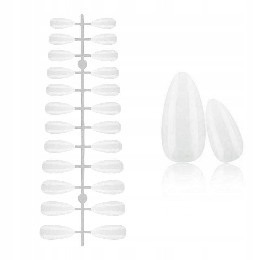 Tipsy żelowe migdałki białe 240 szt.