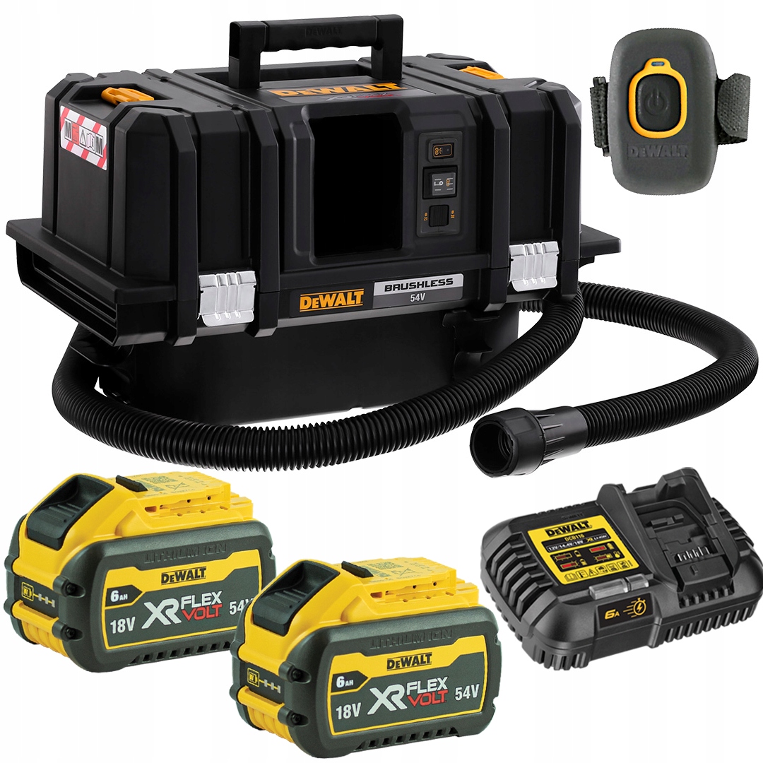Průmyslový Vysavač 54V 2x6Ah mokro-suchý Dewalt DCV586MT2 třída M