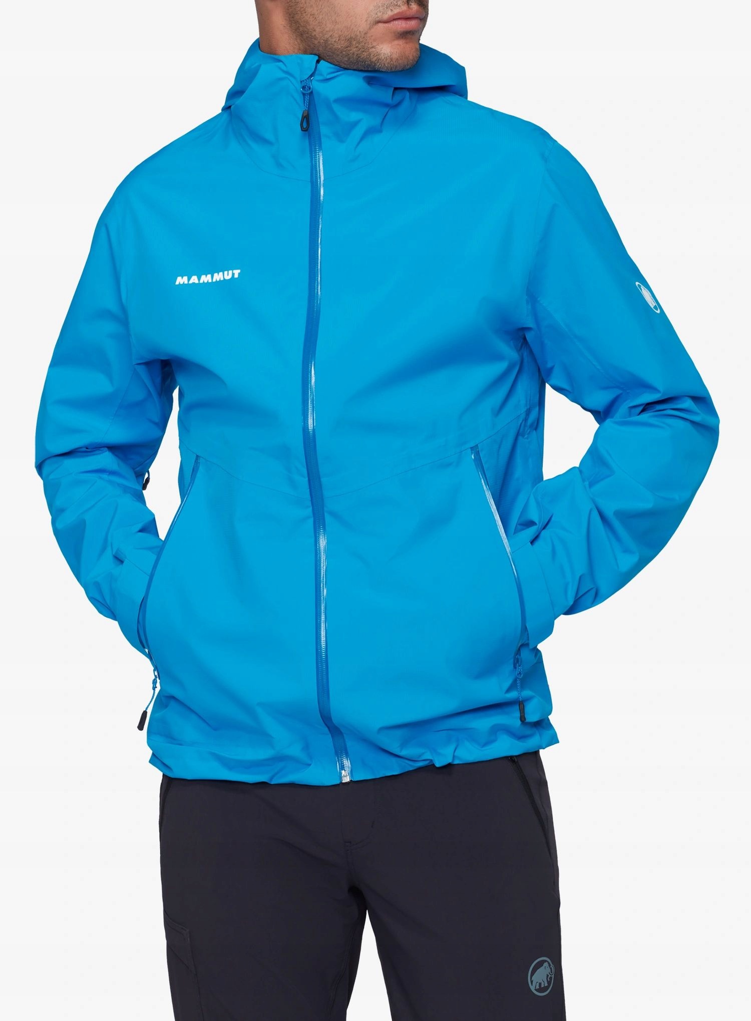 Kurtka z membraną Mammut Alto Light Hs Hooded Jacket glacier blue XL