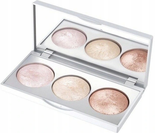 

Golden Rose Paleta Trio Wypiekanych Rozświetlaczy