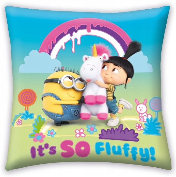 MINIONKI JEDNOROŻEC AGNES poduszka 40X40 cm