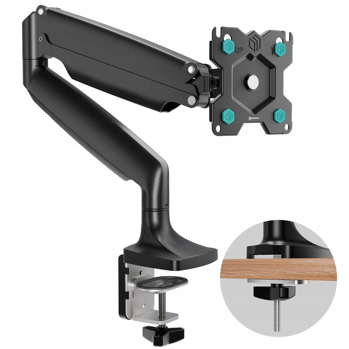 Uchwyt Monitora 13"-32" Regulowany Biurkowy Statyw Podstawa Stojak Ramię