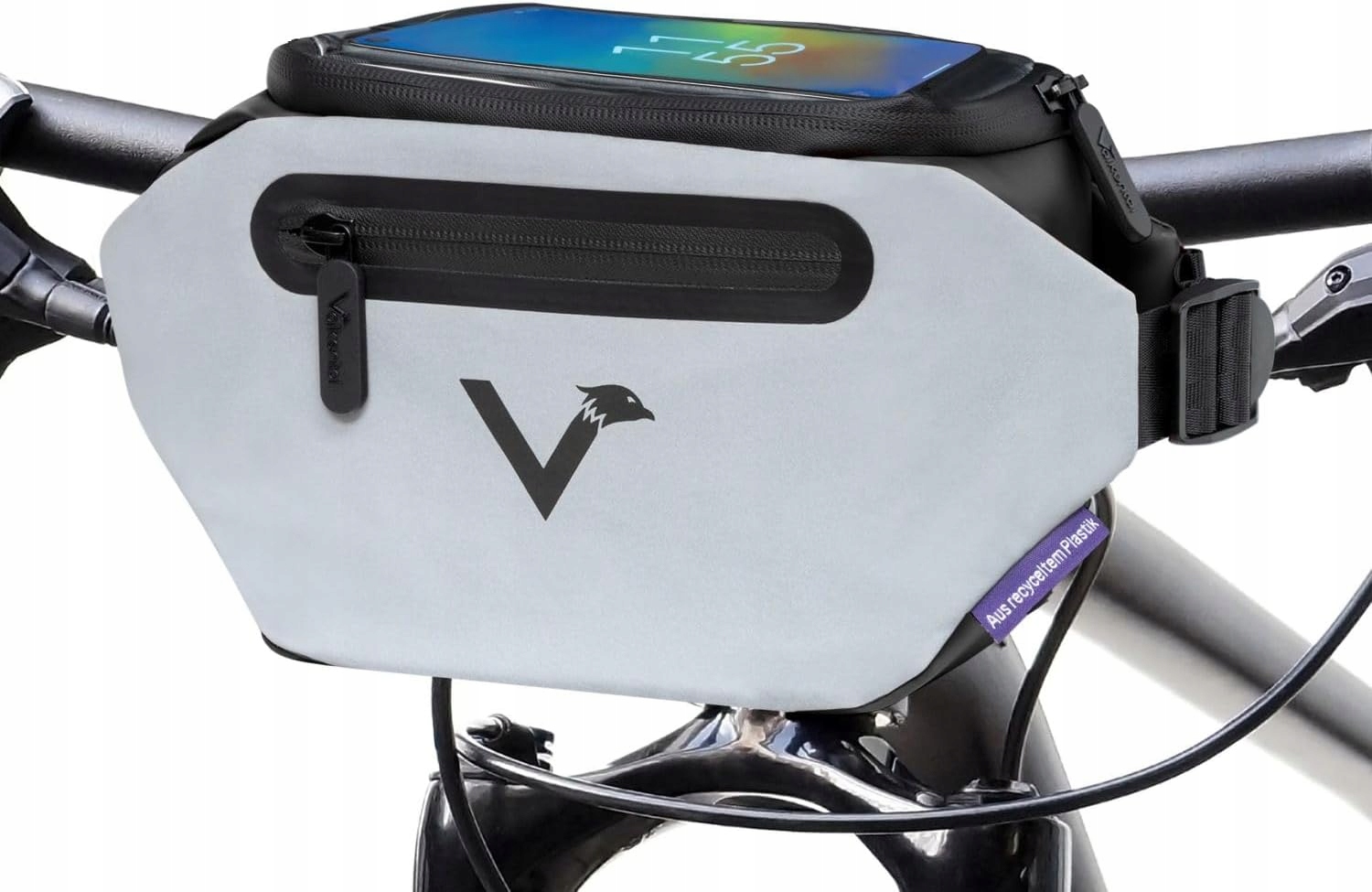 Sakwa Torba Rowerowa Przednia Na Kierownicę 3w1 Wodoodporna