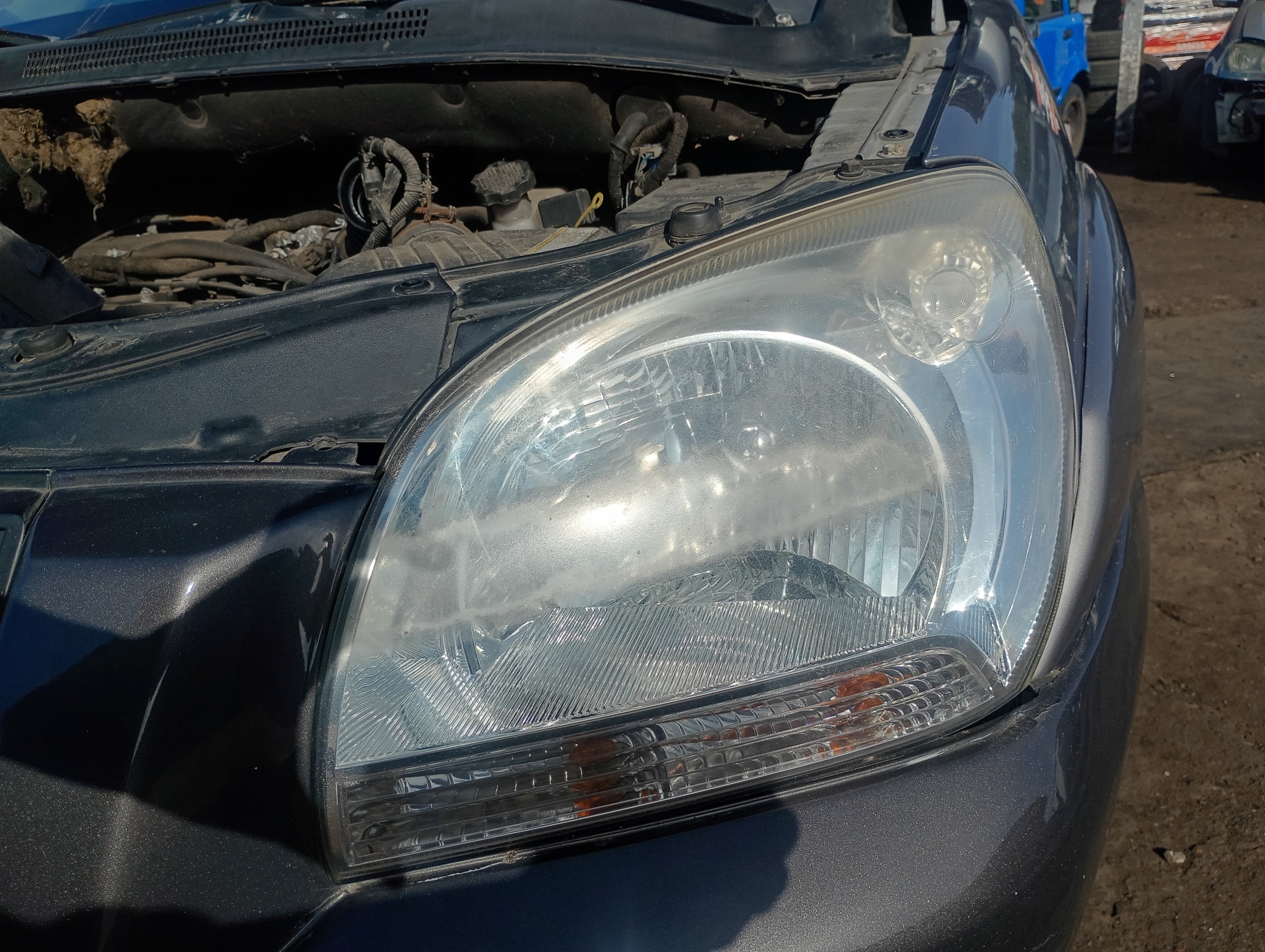 Reflektor light left front front Kia Sportage 2 II 04-10