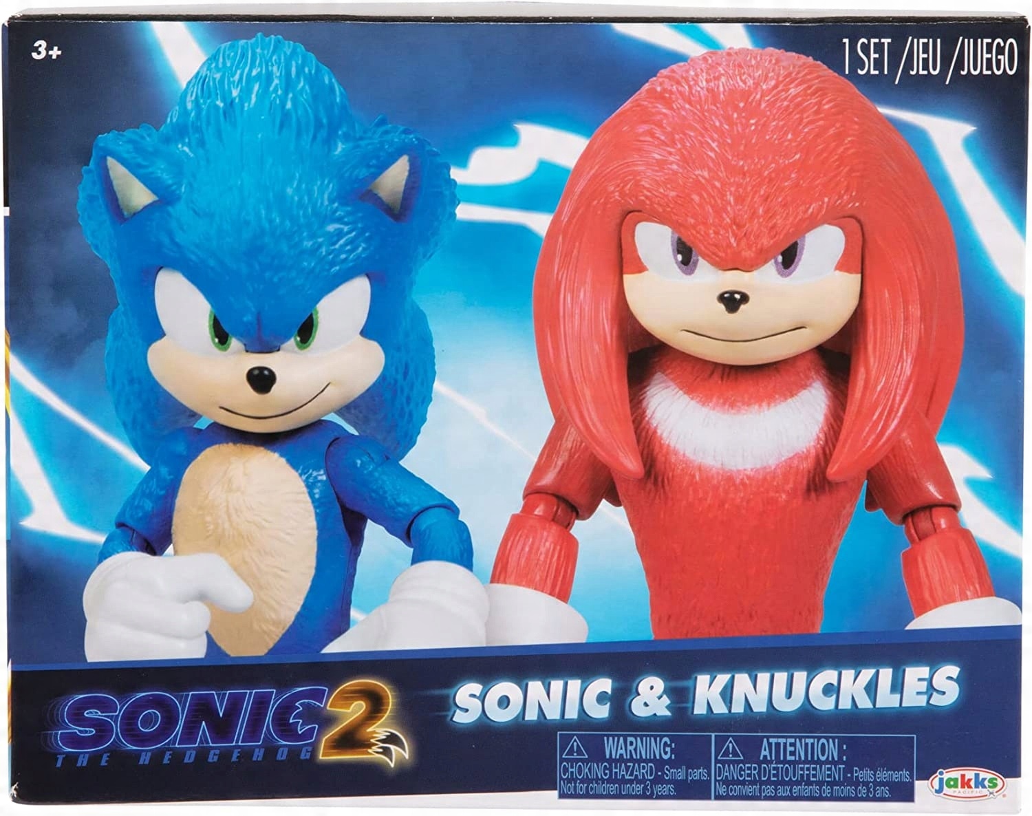 

Sonic 2 Zestaw 2 Ruchome Figurki 10 CM Knuckles
