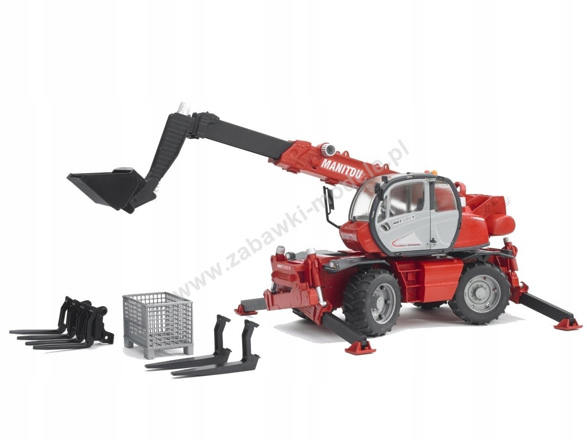 

Bruder 02129 Manitou Teleskopowy Mrt 2150