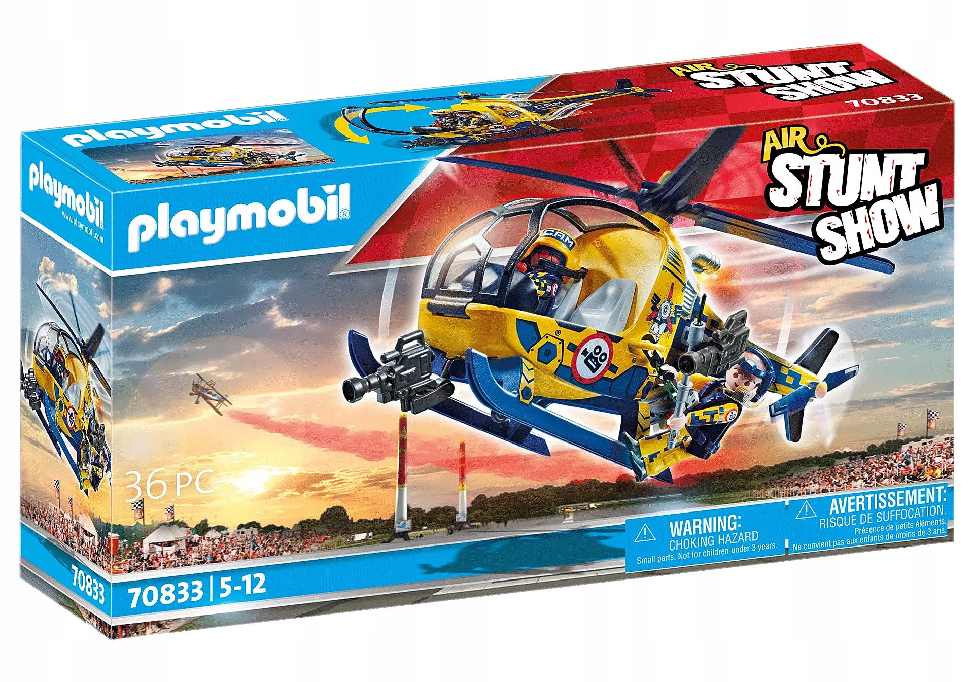 

Playmobil 70833 Air Stuntshow Helikopter Ekipy