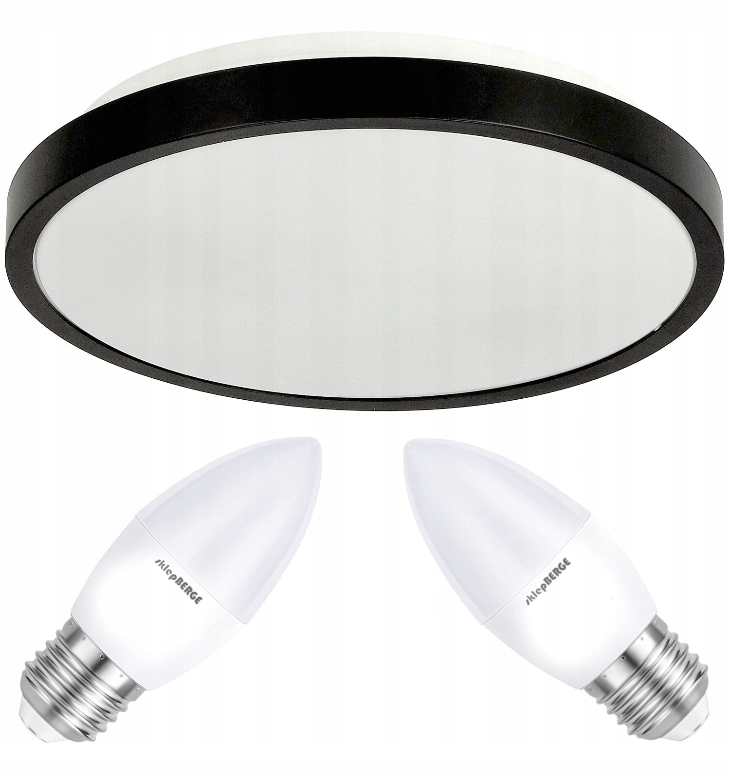 

Oprawa Lampa Sufitowa Plafon Led 2xE27 20W C37