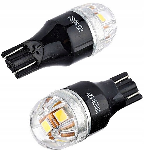 2x Żarówka Led W16W 12/24V Cofania Wsteczne Canbus