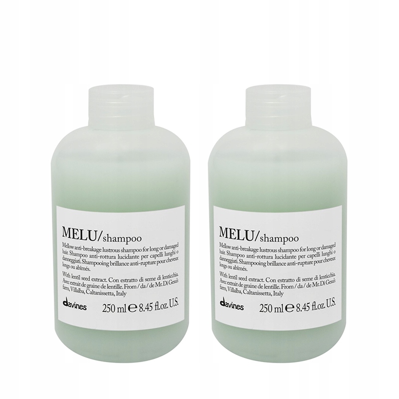 Davines Melu šampon 2x 250 ml posilující a hydratační sada