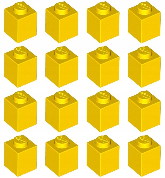 

Lego 3005 Klocek 1x1 żółty (9g) 16 szt.