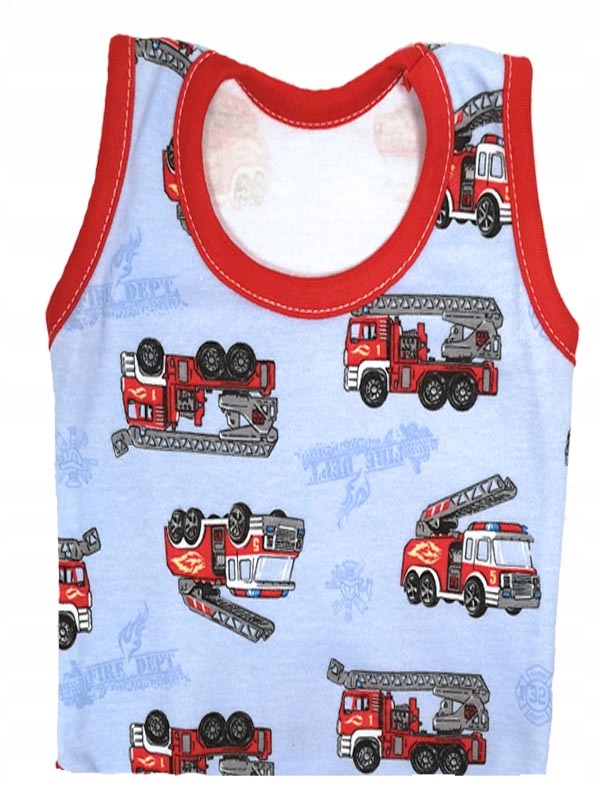 Podkoszulka na naramkach bawełna POLSKIE 80 cm