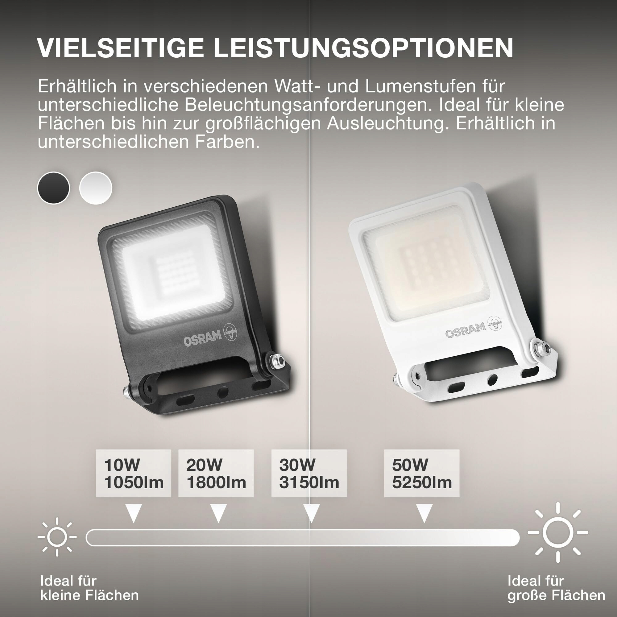 OSRAM Endura Flood PC Reflektor LED Ogrodowy Zimna Biel 20W 1800lm IP65 — miniatura 7