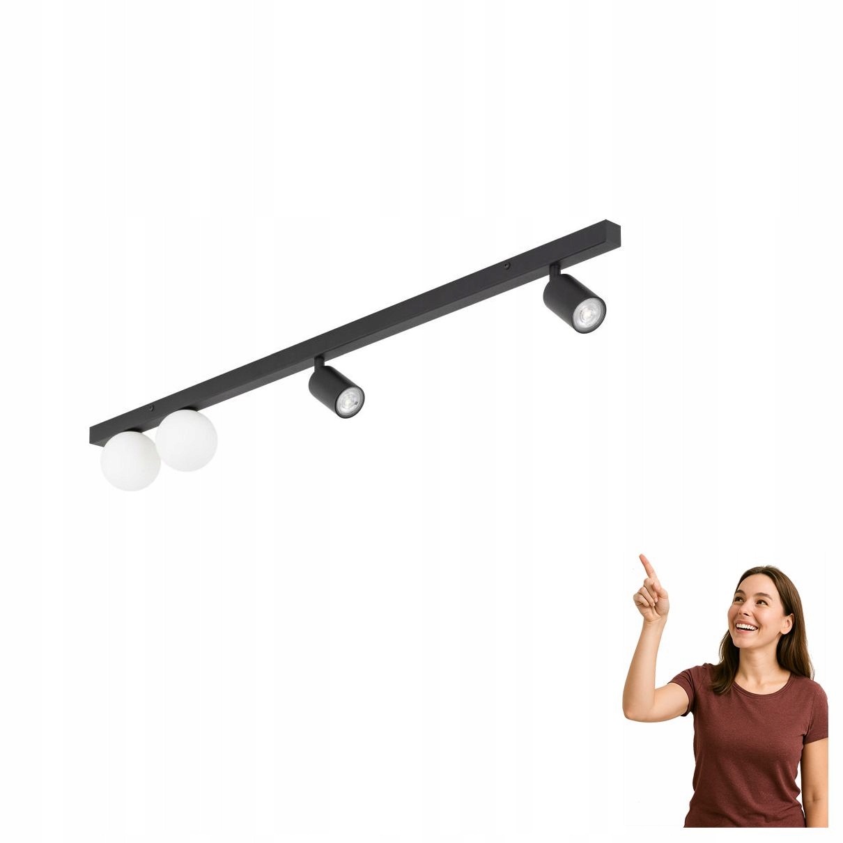 Stropní svítidlo s reflektorem Vox 10002 Tk Lighting