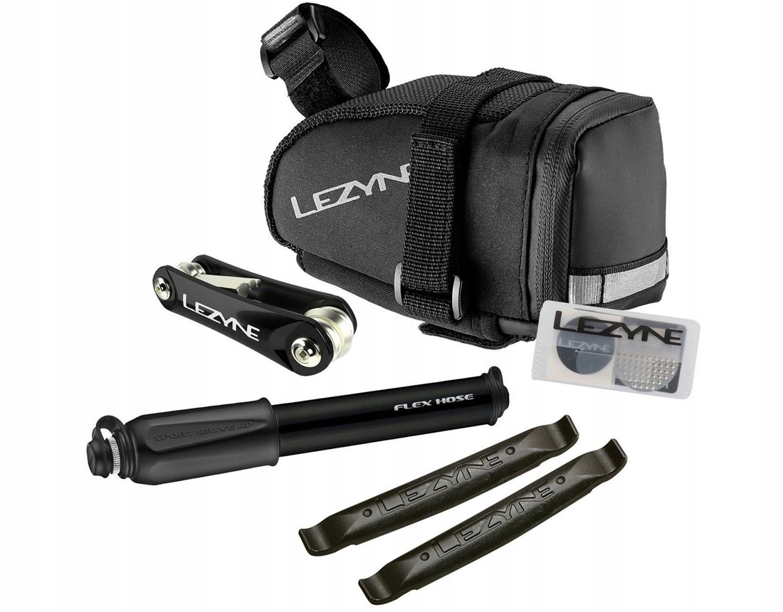 Lezyne Torba Pod Siodełko Z Pompką Caddy M Sport Kit 0,5L Czarna