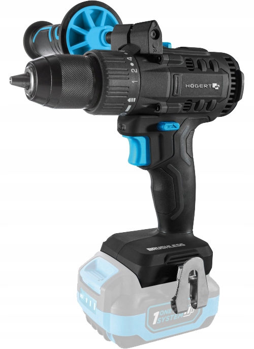 Sada elektrického nářadí + nástěnná skříňka, OneAccuSystem, Hoegert Technik Značka Hoegert Technik