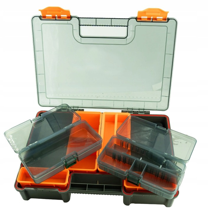 Pudełko wędkarskie organizer Feeder Method Box Pro Fl koszyki akcesoria