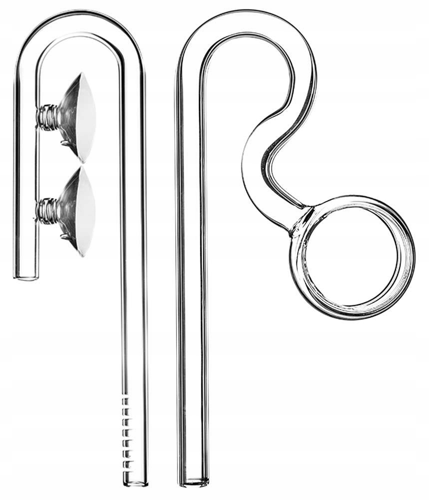 Levně Sada Skleněných Trubek 12/16 MM S Otvorem Pro Vývod Do Filtru