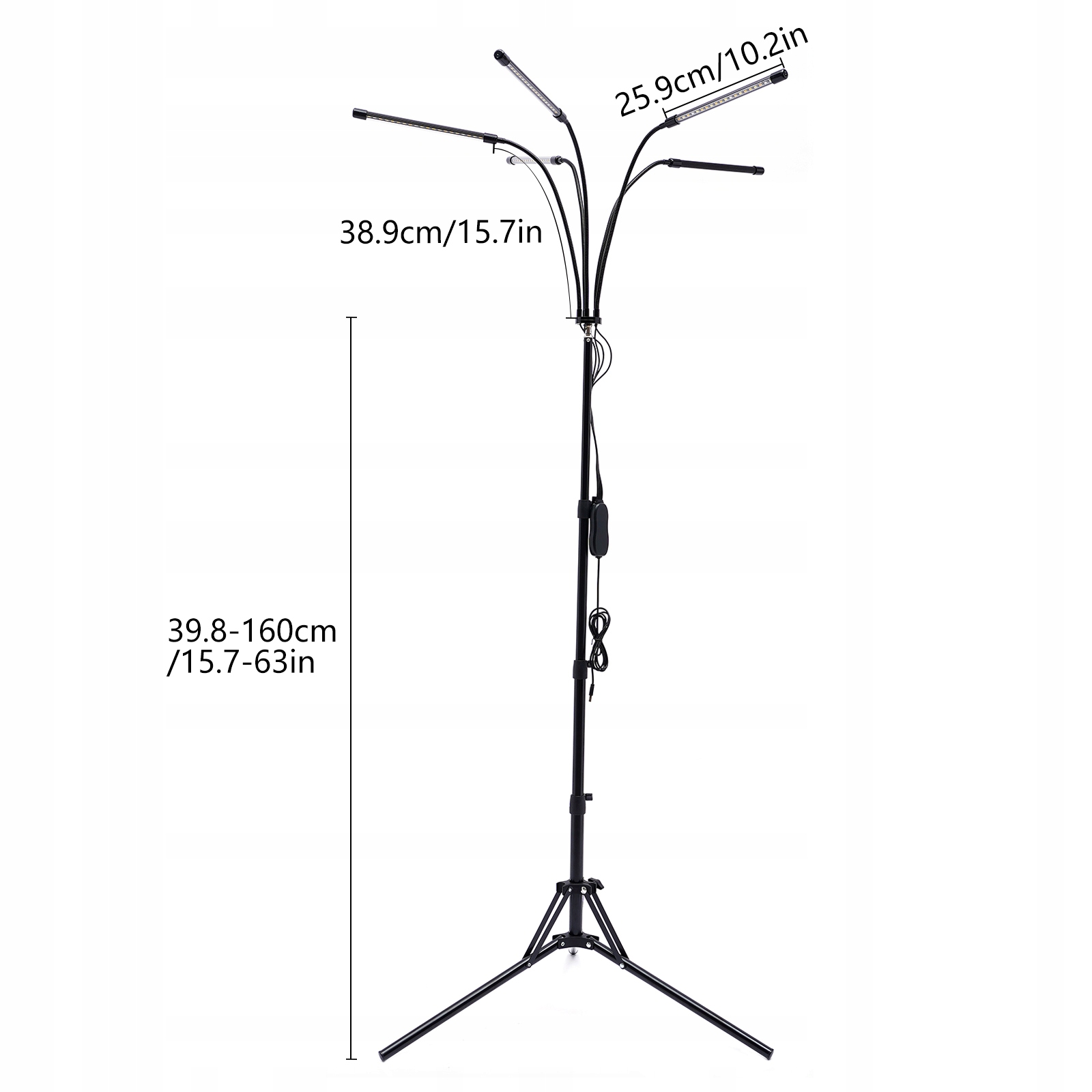 Plant Lamp Led lampa pro rostliny nastavitelná 360° růstová lampa pro rostliny