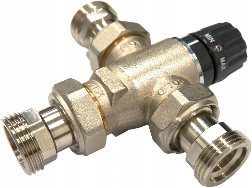 Uzávěr chrom Centrální termostatický směšovač (BCH_1X3T) /sm/