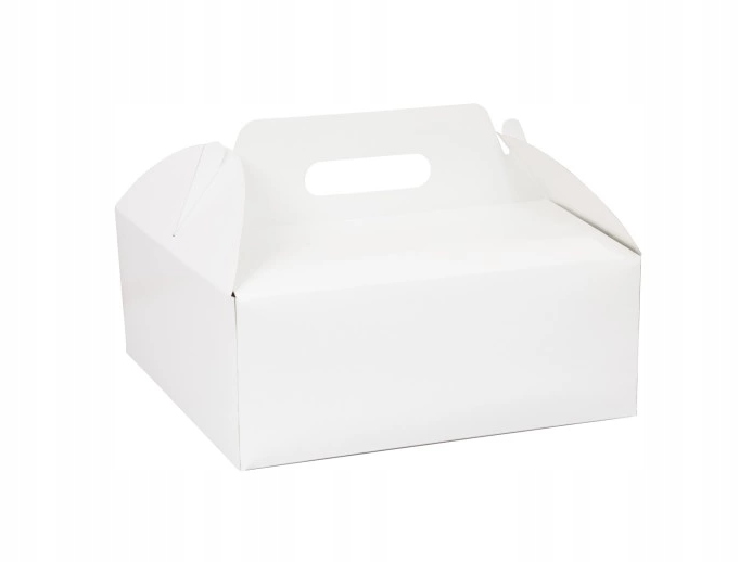 

Karton białe Pudełko na tort ciasto 18x18 25szt