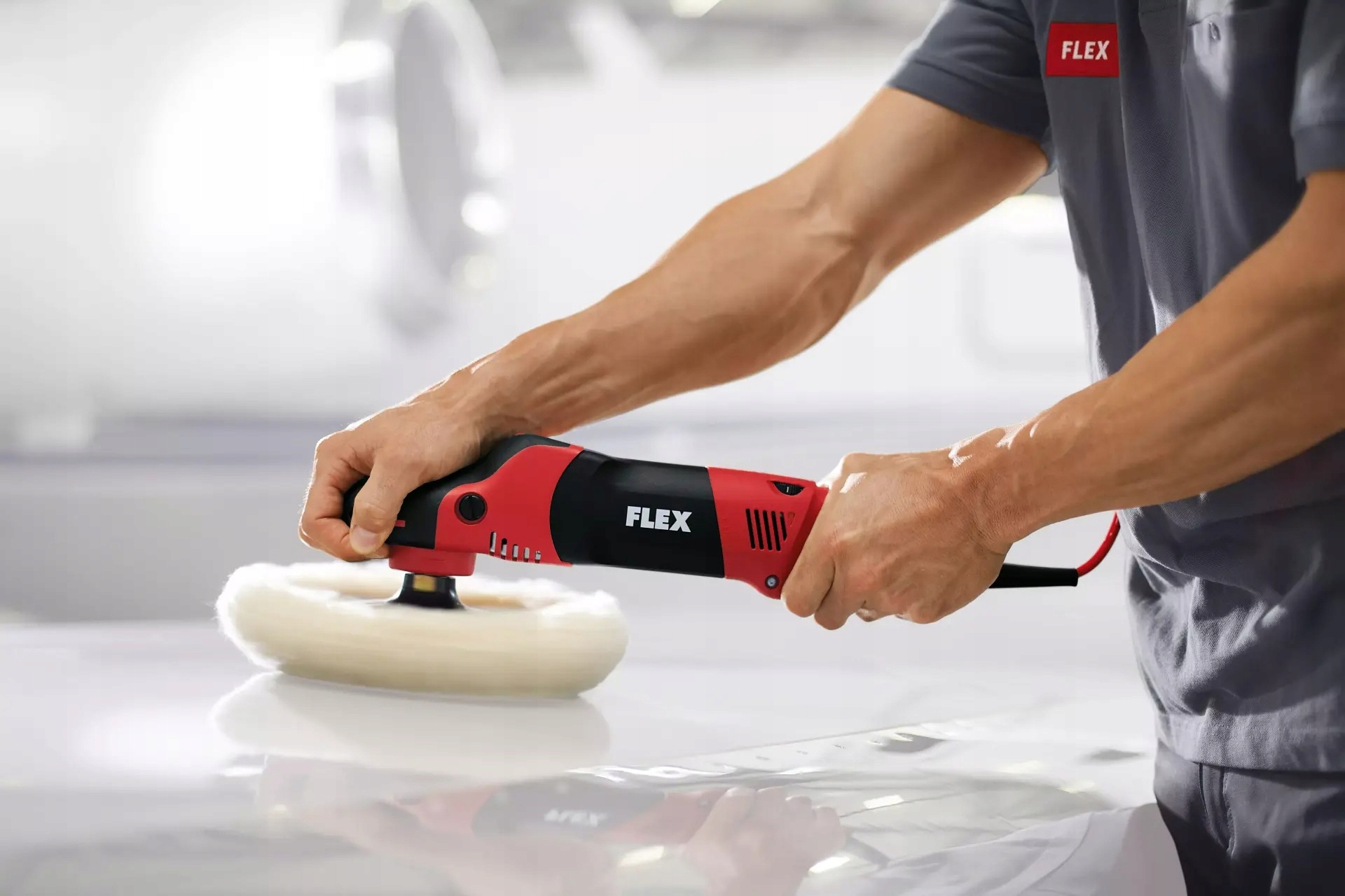 FLEX PE 14-2 150 mm - MASZYNA POLERSKA ROTACYJNA Marka Flex