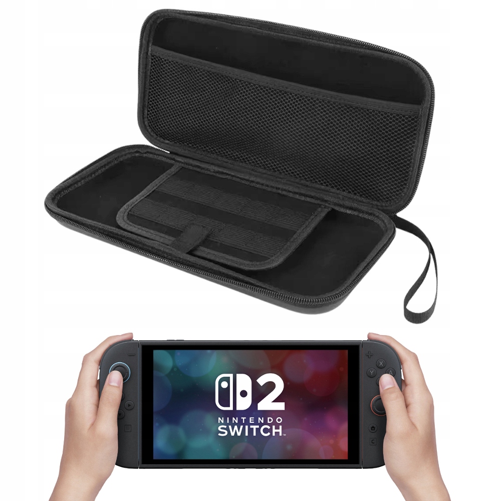 You2K Pokrowiec etui ochronne futerał na konsolę Nintendo Switch 2 czarny