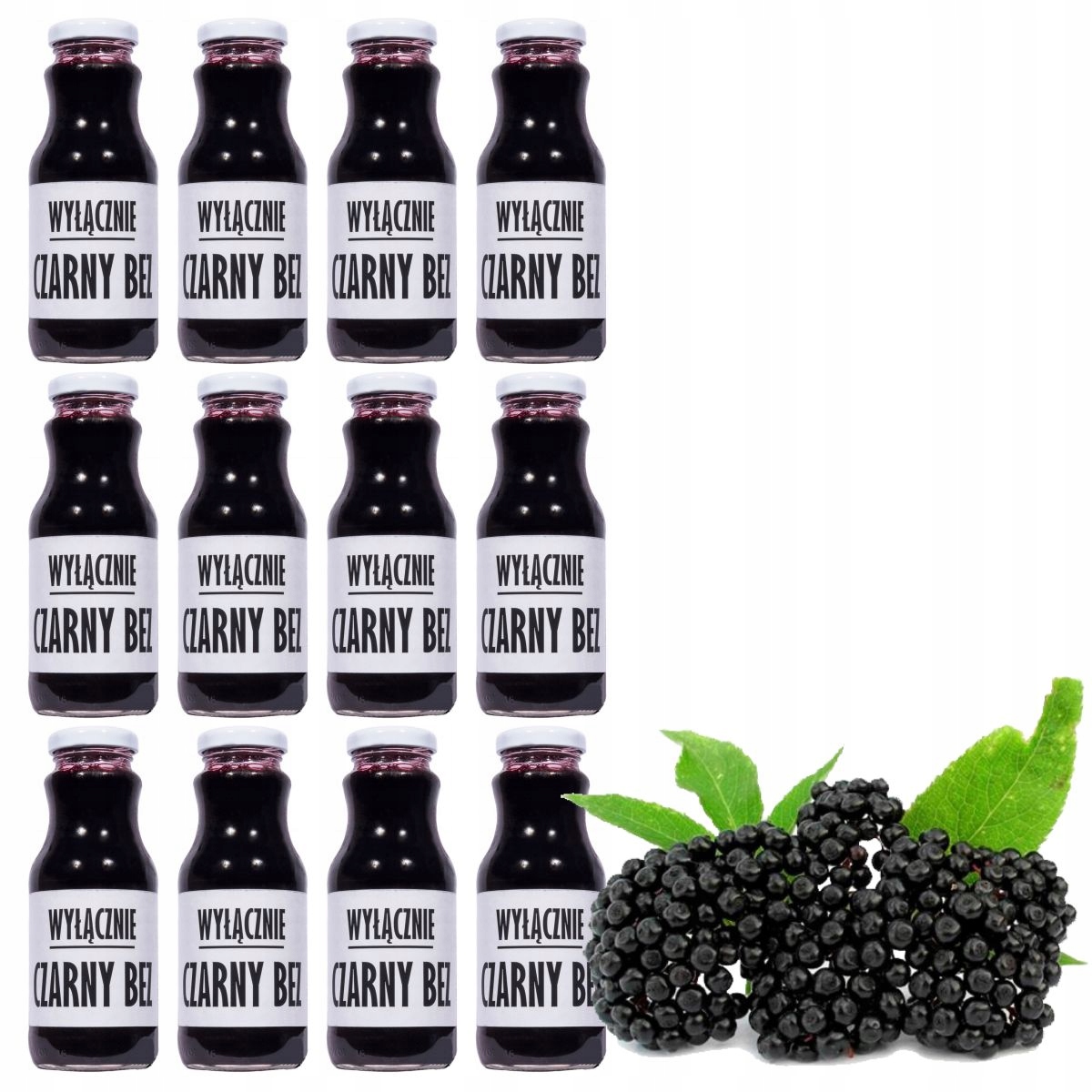 Levně Šťáva z černého bezu Sadvit 250 ml černý bez x12