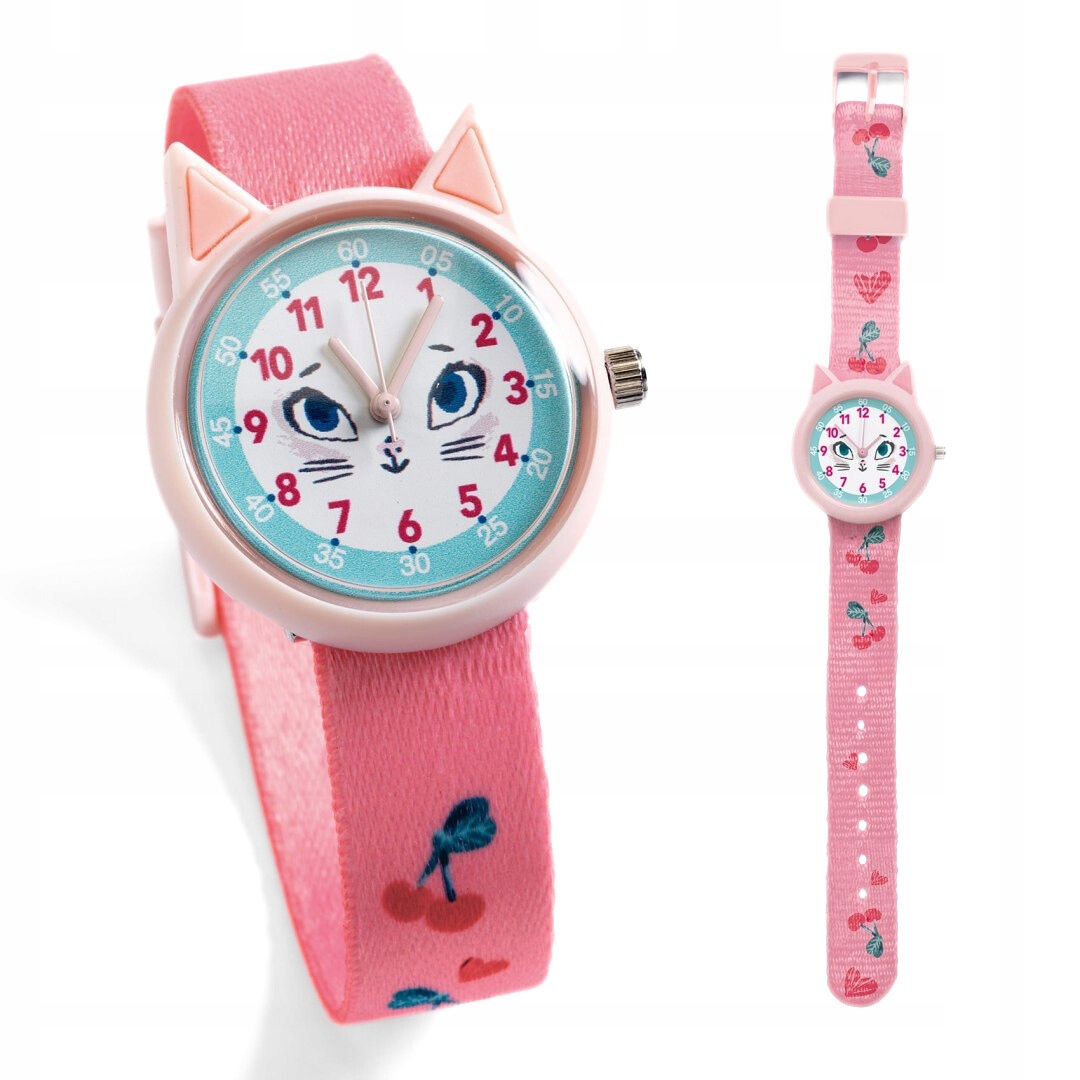 DJECO Zegarek dziecięcy KOT DD00424