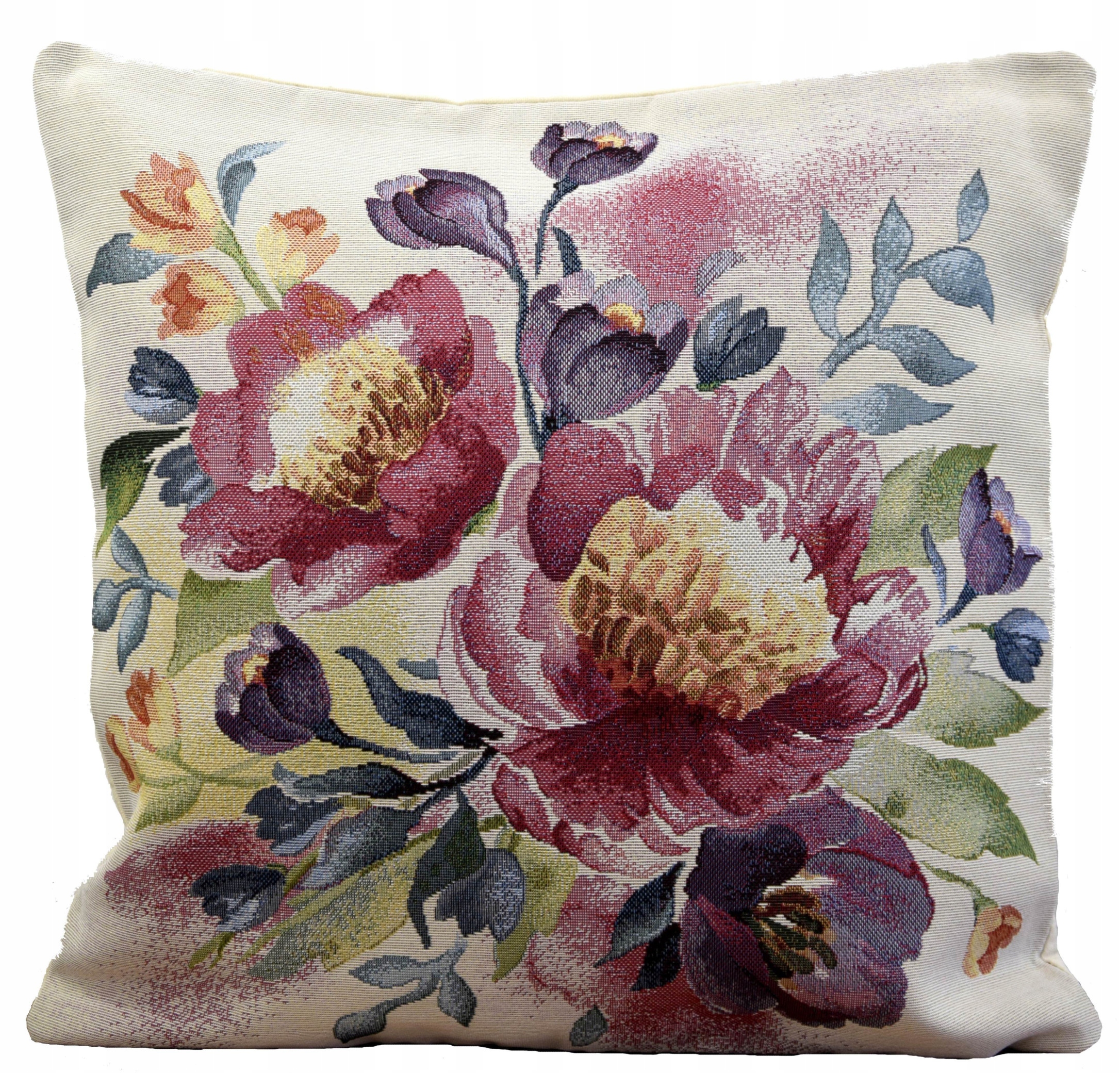 POSZEWKA Dekoracyjna Gobelinowa Poszewki Dekoracyjne GOBELINY KWIATOWE