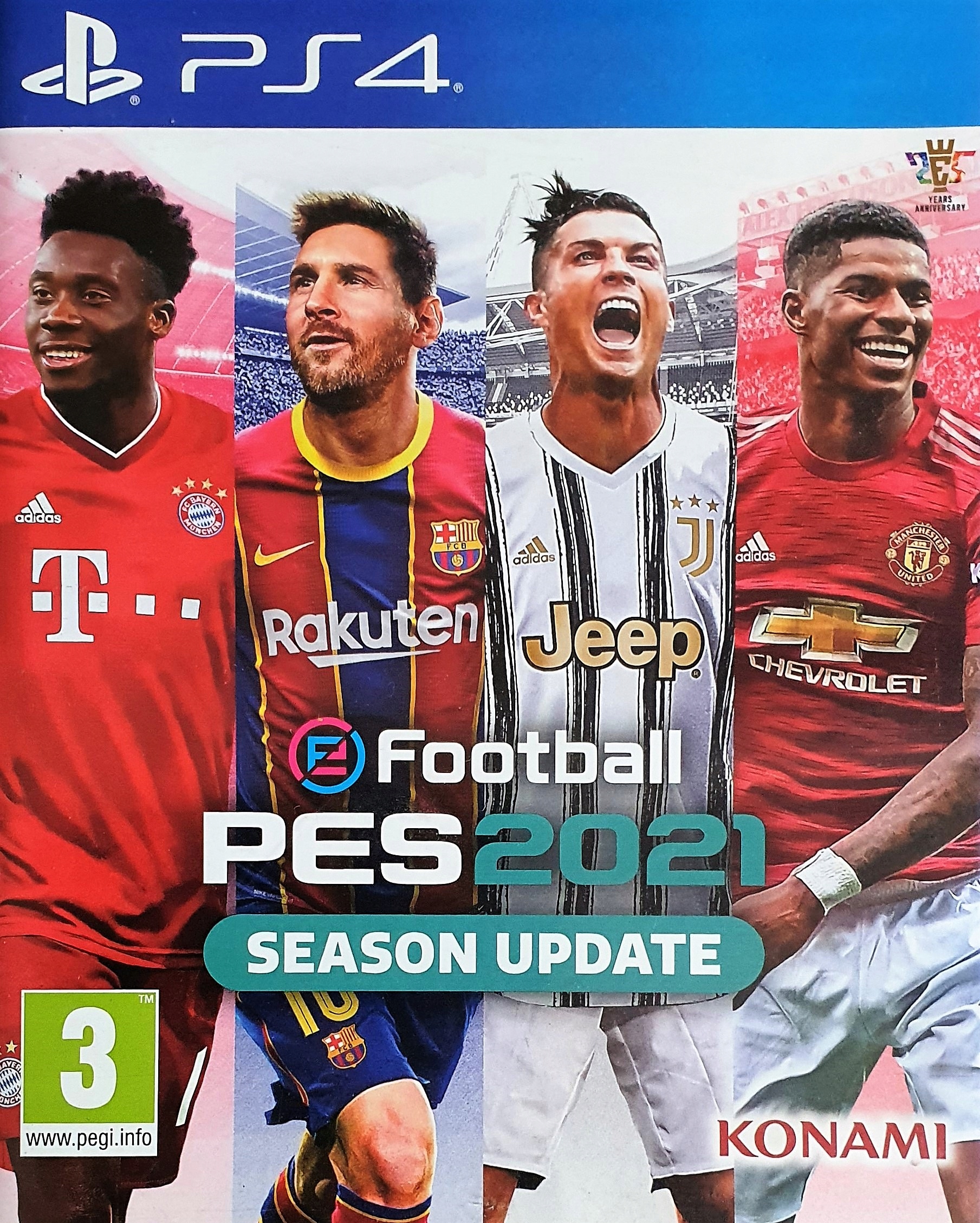 EFOOTBALL PES 2021 PRO EVOLUTION SOCCER 2021 PLAYSTATION 4 PS4 ...