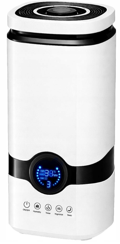 Nawilżacz Powietrza Zapachowy Aromaterapia Dyfuzor Olejki Jonizator Pilot