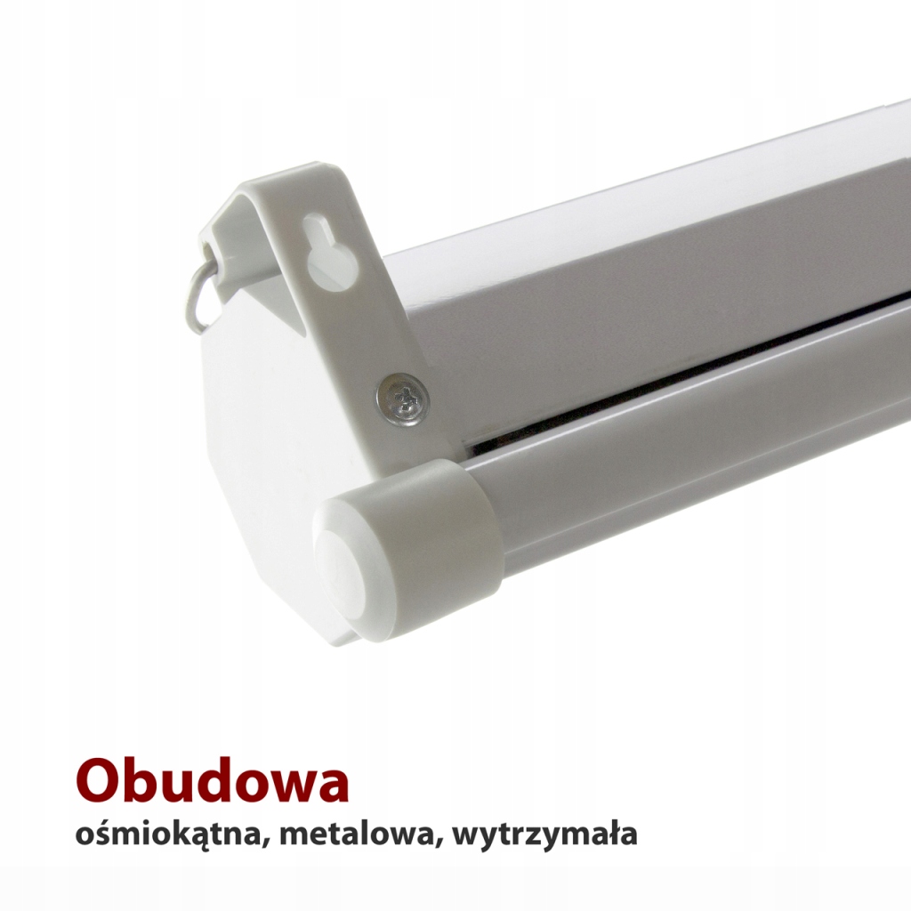 EKRAN RĘCZNY PÓŁAUTOMAT 4:3 150" 305x229cm MS-150 4:3 ART Typ ścienny / sufitowy