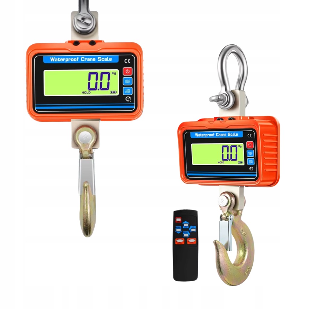 Elektronická Závěsná Jeřábová Háková Váha 2000 Kg Závěsná Skladová 2 T