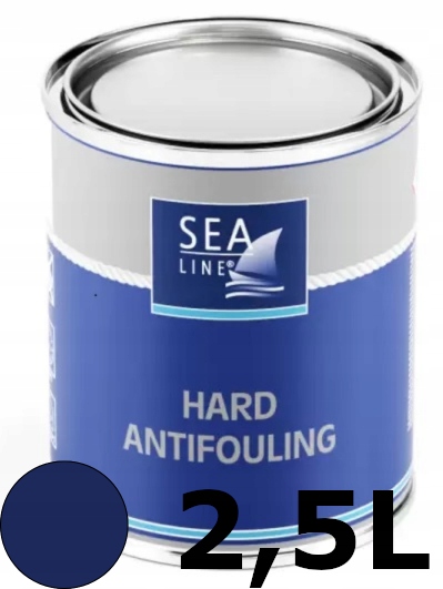 Sea-line Tvrdá Barva Hard Antifouling Loď Tmavě Modrá 2,5 L