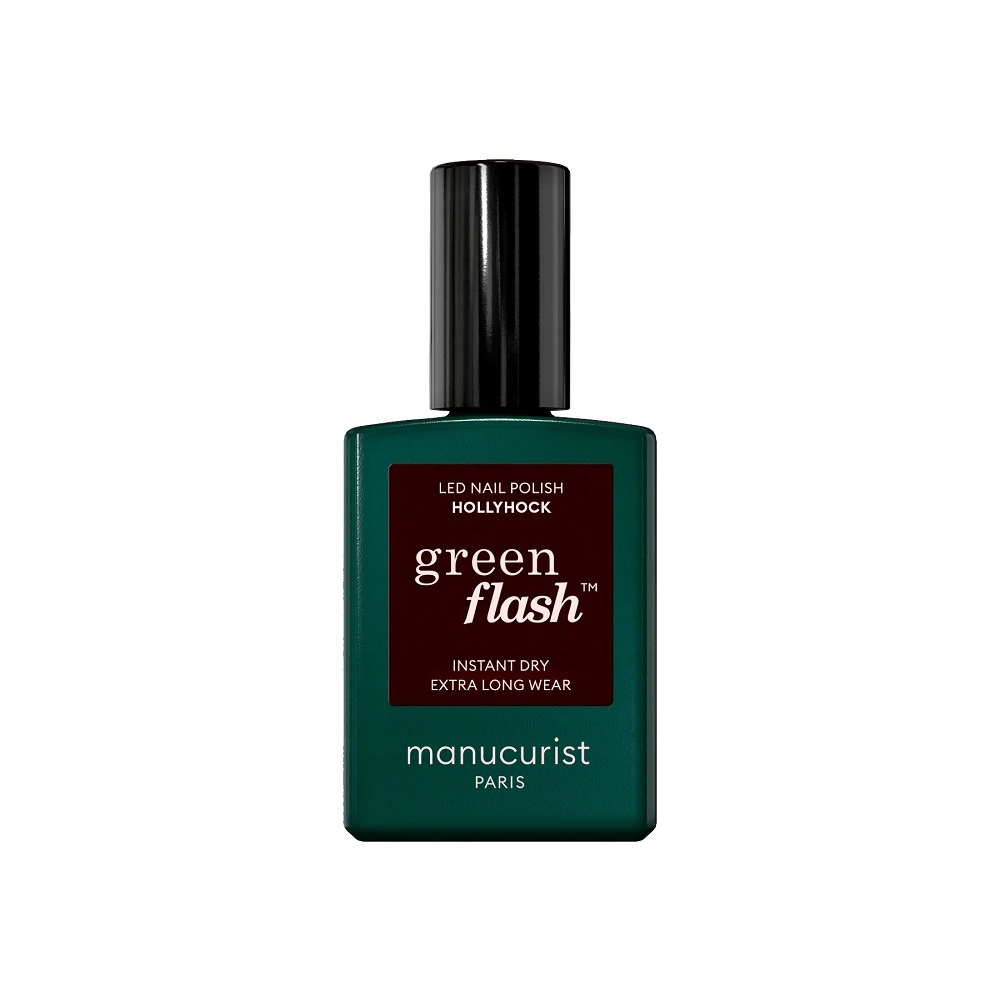 MANUCURIST_Green Flash Led Gel Nail Lacquer lak na nehty Hollyhock 15