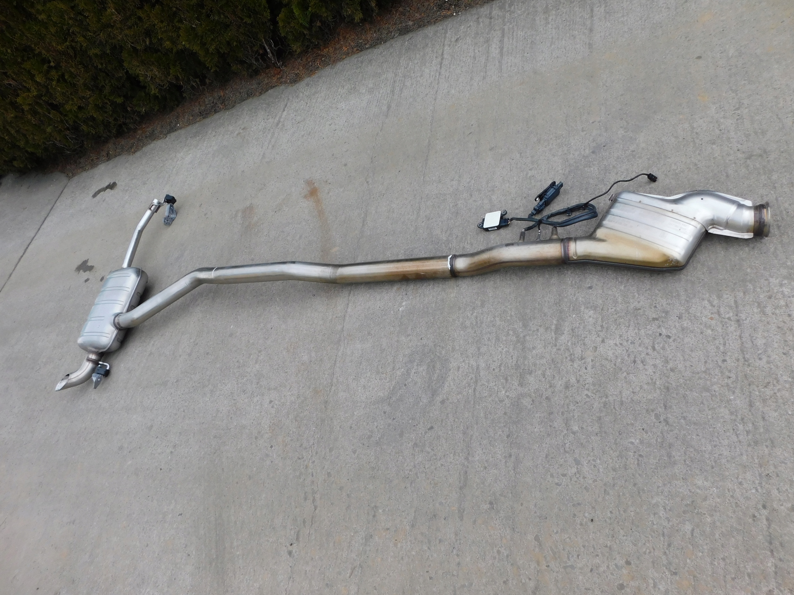 BMW Complet Échappement sonda sondy Lambda Nox Original