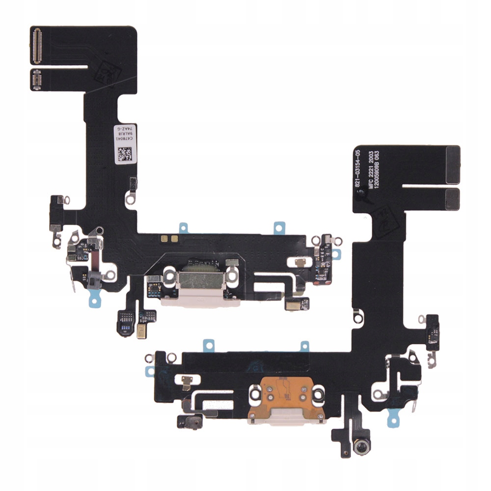 Org Złącze Ładowania Taśma Lightning IC Apple iPhone 13 A2633 Biały
