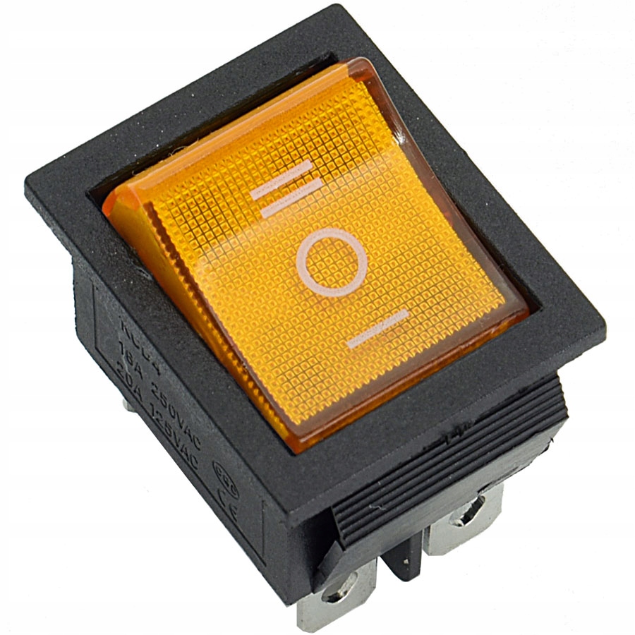 

Włącznik Wyłącznik Kołyskowy Podświetlany 250V