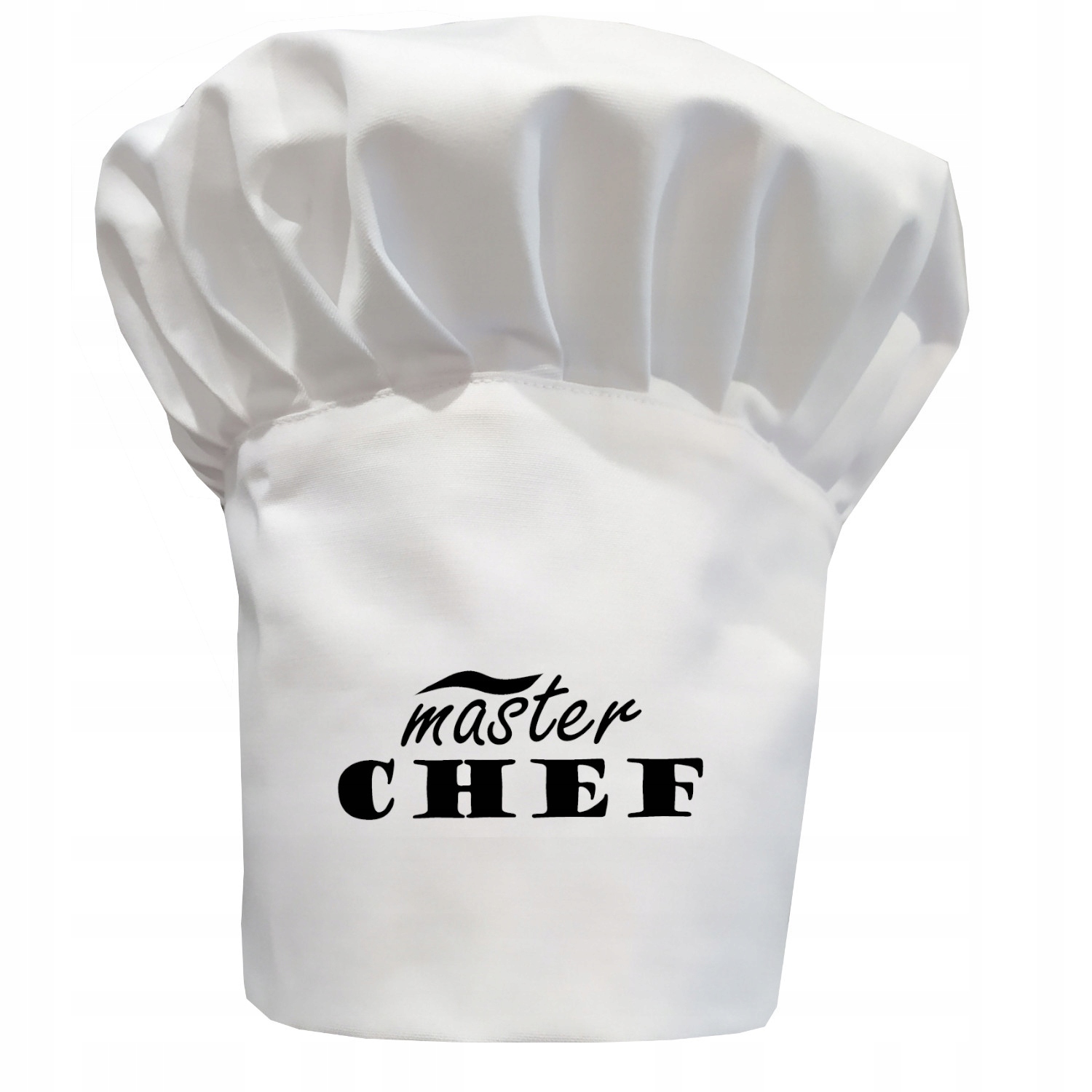 

Czapka kucharska wysoka biała master chef